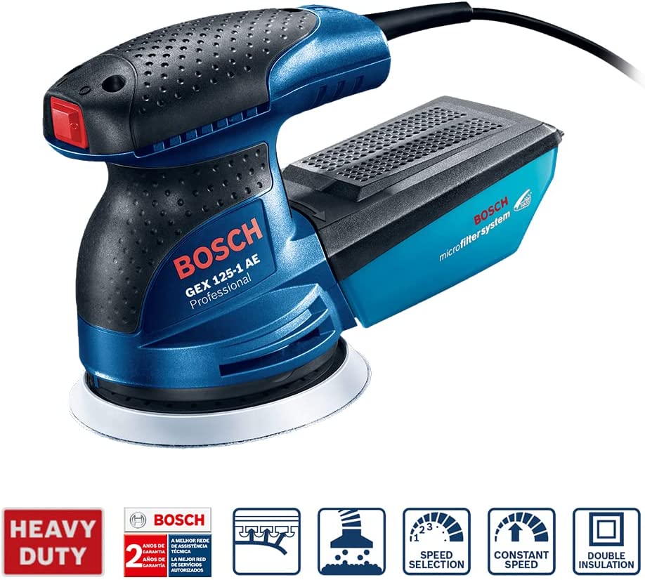 Lijadora Exentrica BOSCH / 5&quot; GEX 125-1 AE / BOSCH-9-E-2