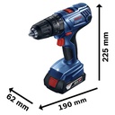Taladro inalambrico 18 BOSCH Voltios GSB 180-LI + ACCESORIOS / BOSCH-8-B-1