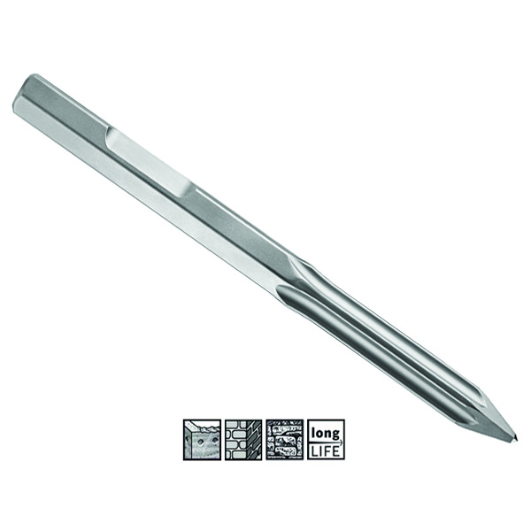 Cincel para Demoledor USH 27 Punta BOSCH Autoafilable / BOSCH-10-A-2