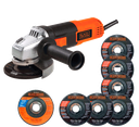 Amoladora 4 1/2&quot; Black Decker 5 Disco Gratis / DEWALT-4-A-2-B / BOSCH-15
