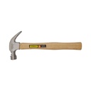 Martillo de Uña Curva 16 OZ Mango de Madera / STANLEY / BOSCH-
