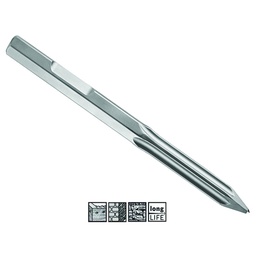 [2608690106] Cincel para Demoledor USH 27 Punta BOSCH Autoafilable / BOSCH-10-A-2