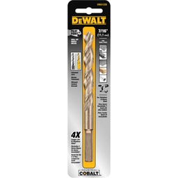 [DWA1228] Broca Metal Madera Cobalto 7/16&quot; DeWalt / DEWALT-5-B-3-A-2