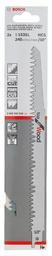 [2608650613] Sierra / 'Cuchilla Sable BOSCH 10&quot; S1531L Corte Madera / Trozos / BOSCH-7-A-3