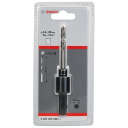 [2609390588] Adaptador Hex. 9.5 mm ( para Corona Perforadora 9/16&quot; a 1 3/16&quot; ) / BOSCH-TABLA-5