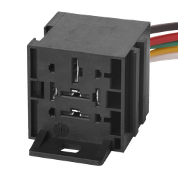 [222210] Socket / Relay / 5 Cables / BOSCH-9-B-1-F-4