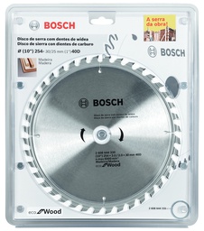 [2608644335] Disco Sierra Circular 10&quot; 40 Dientes BOSCH / ECO / MADERA / BOSCH-TABLA 8