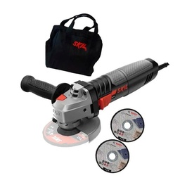 [9004FP] Amoladora 4 1/2&quot; SKIL 9004 830 W / (5/8) + MALETIN / BOSCH 8-C-1-B
