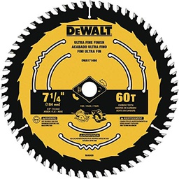 [DWA171460] Disco Sierra Circular 7 1/4&quot; 60D DEWALT Corte Fino / DEWALT-Tabla-1