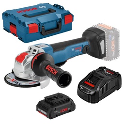 [17B0-PRO-1] Amoladora 4 1/2&quot; BOSCH GWX 18V-10 PC XLOCK / 1-BATERIA PROCORE 4 AMP / BOSCH-