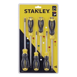 [STMT66672-840] Desarmadores KIT STANLEY de 6 PZAS / PHILIPS CASTIGADERA / DEWALT-