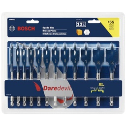 [2610050731] Broca Paleta KIT 1/4, 3/8, 1/2, 9/16, 5/8, 11/16, 3/4, 13/16, 7/8, 1, 1 1/8, 1 1/4, BOSCH / BOSCH-