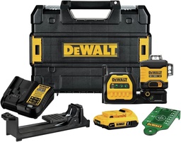 [DCLE34030G] Nivel Laser Autonivelante 3 Lineas 360° / 12V 20V / Vertical horizontal / VERDE / DEWALT-6-B-3-B