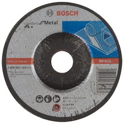 [2608603182] Disco abrasivo 5&quot; pulir metal / STANDARD / 5&quot; X 1/4&quot; X 7/8&quot; (115 X 6 X 22.23MM) BOSCH-