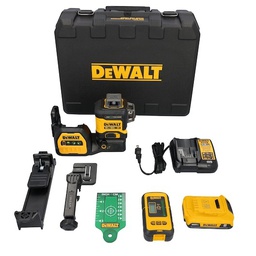 [DCLE34033D1] Nivel Laser Autonivelante 3 Lineas 360° / 12V 20V / Vertical horizontal / VERDE / DEWALT-SALA-DE-VENTAS