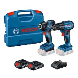 [19J2-1G0] Combo Taladro GSB 185-LI + GDR 18V-200  / 2 Bateria 1 Cargador / 18 Volt / BOSCH-